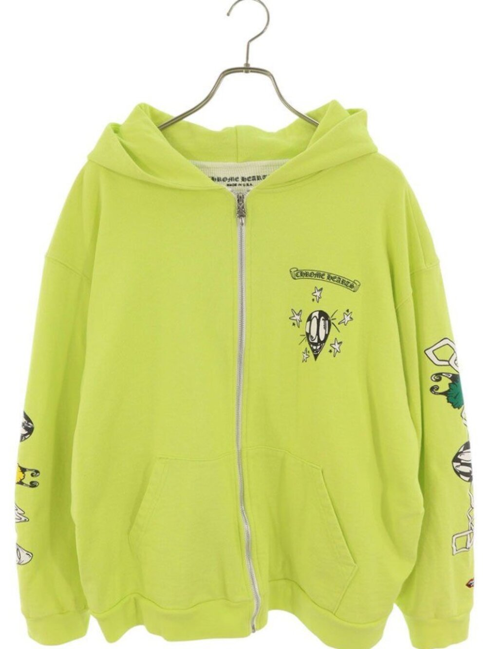 Chrome Hearts Ppo Link Zip Up Hoodie Matty Boy Lining Thermal XXL